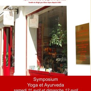 Symposium Yoga & Ayurvéda à Paris les 11 et 12 Avril 2026